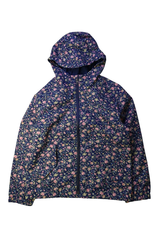 A Navy Rain Jackets from Polo Ralph Lauren in size 8Y for girl. (Front View)