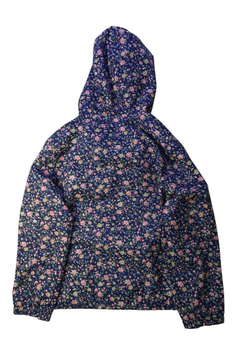 A Navy Rain Jackets from Polo Ralph Lauren in size 8Y for girl. (Back View)