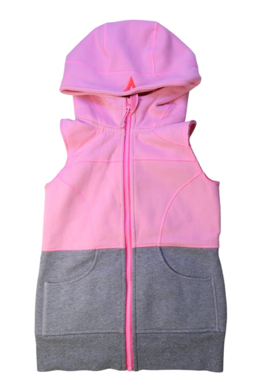 A Pink Outerwear Vests from Ivivva in size 8Y for girl. (Front View)