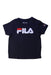 A Navy Short Sleeve T Shirts from Fila in size 4T for boy. (Front View)