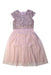 A Pink Short Sleeve Dresses from Lipsy London in size 8Y for girl. (Front View)