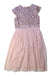 A Pink Short Sleeve Dresses from Lipsy London in size 8Y for girl. (Back View)