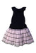 A Black Sleeveless Dresses from Juicy Couture in size 7Y for girl. (Back View)