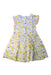 A Multicolour Sleeveless Dresses from Petit Bateau in size 8Y for girl. (Front View)