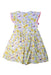 A Multicolour Sleeveless Dresses from Petit Bateau in size 8Y for girl. (Back View)