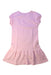 A Pink Short Sleeve Dresses from Moschino in size 8Y for girl. (Back View)