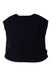 A Black Sleeveless Tops from Sisley in size 7Y for girl. (Front View)
