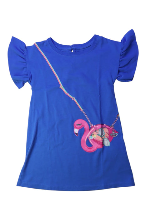 A Blue Short Sleeve Tops from Nautica in size 3T for girl. (Front View)