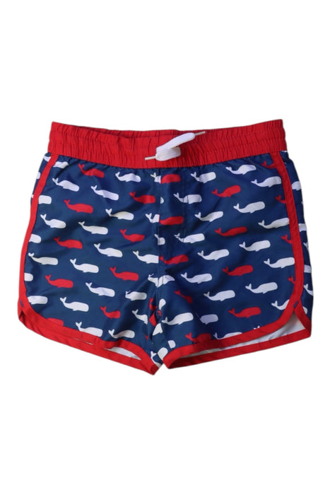 A Blue Swim Shorts from Hatley in size 3T for boy. (Front View)