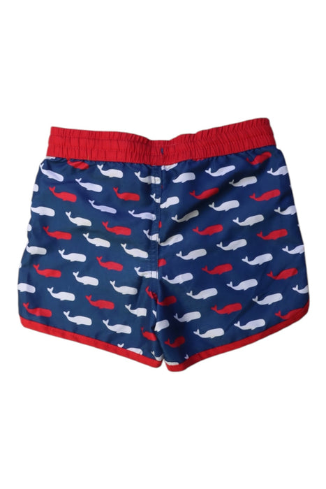 A Blue Swim Shorts from Hatley in size 3T for boy. (Back View)