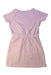 A Pink Short Sleeve Dresses from Roots in size 5T for girl. (Back View)