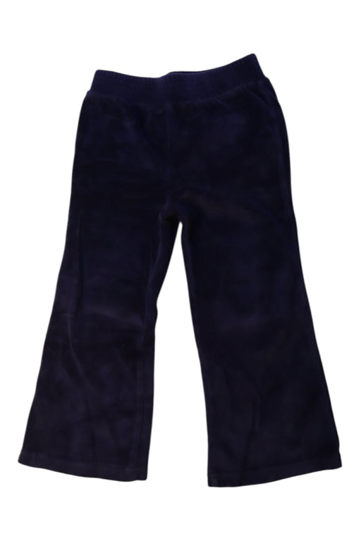 A Navy Casual Pants from Jacadi in size 4T for girl. (Front View)