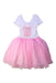A White Dress Sets from Seed in size 8Y for girl. (Front View)