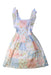 A Multicolour Sleeveless Dresses from Polo Ralph Lauren in size 5T for girl. (Front View)