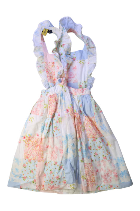 A Multicolour Sleeveless Dresses from Polo Ralph Lauren in size 5T for girl. (Back View)