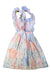 A Multicolour Sleeveless Dresses from Polo Ralph Lauren in size 5T for girl. (Back View)
