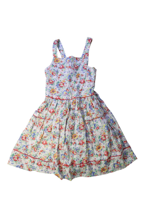 A Multicolour Sleeveless Dresses from Polo Ralph Lauren in size 5T for girl. (Front View)