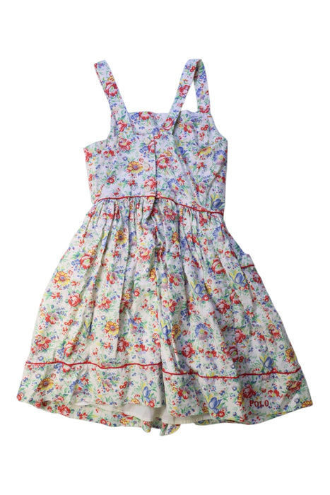 A Multicolour Sleeveless Dresses from Polo Ralph Lauren in size 5T for girl. (Back View)