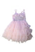 A Pink Sleeveless Dresses from Tutu Du Monde in size 6T for girl. (Front View)