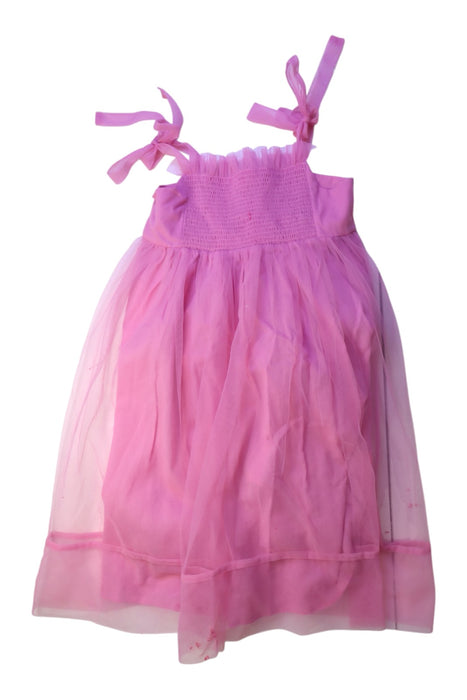 A Pink Sleeveless Dresses from Tutu Du Monde in size 8Y for girl. (Front View)