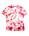 A Red Short Sleeve T Shirts from Bape by A Bathing Ape in size 14Y for boy. (Front View)