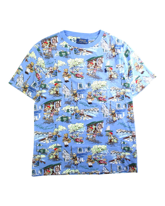 A Multicolour Short Sleeve T Shirts from Polo Ralph Lauren in size 14Y for boy. (Front View)
