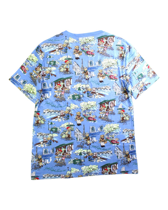 A Multicolour Short Sleeve T Shirts from Polo Ralph Lauren in size 14Y for boy. (Back View)