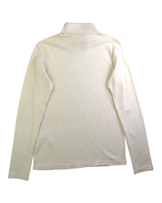 A White Long Sleeve T Shirts from Petit Bateau in size 12Y for neutral. (Back View)