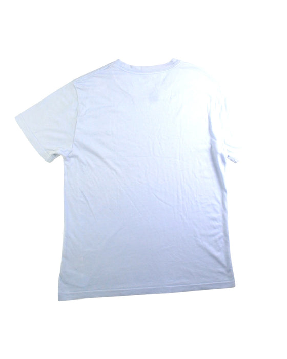 A White Short Sleeve T Shirts from Polo Ralph Lauren in size 10Y for boy. (Back View)