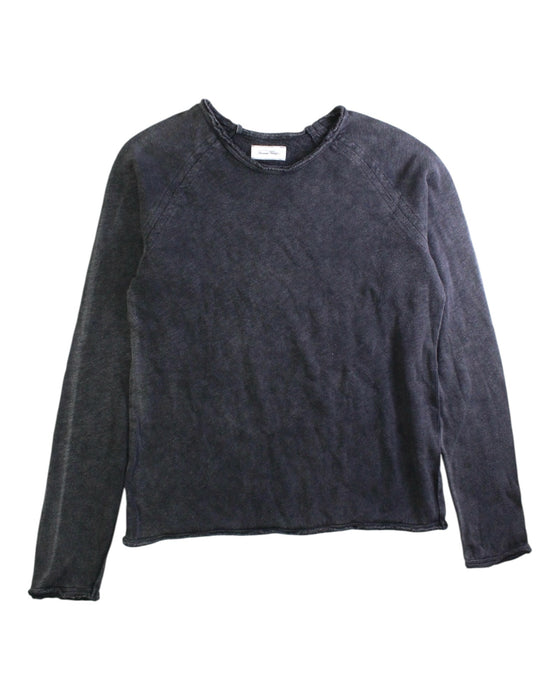 A Navy Long Sleeve Tops from American Vintage in size 11Y for neutral. (Front View)