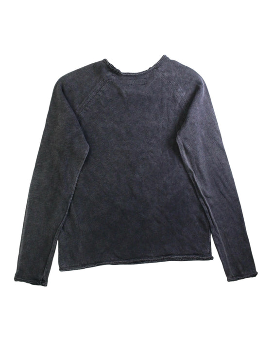 A Navy Long Sleeve Tops from American Vintage in size 11Y for neutral. (Back View)