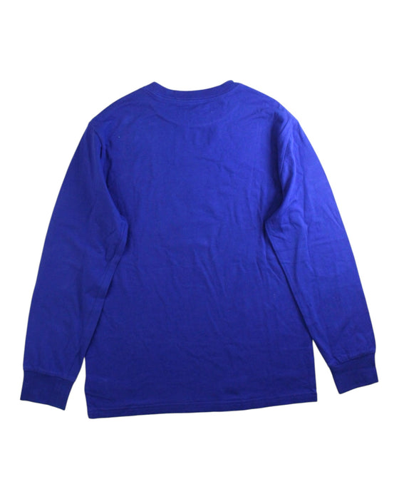A Blue Long Sleeve T Shirts from Polo Ralph Lauren in size 10Y for boy. (Back View)