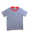 A Navy Short Sleeve T Shirts from Petit Bateau in size 12Y for boy. (Front View)
