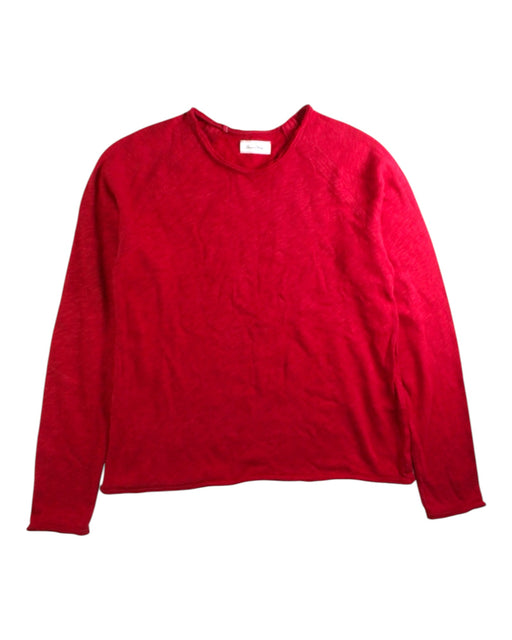 A Red Long Sleeve Tops from American Vintage in size 11Y for neutral. (Front View)