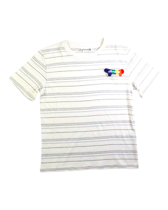 A White Short Sleeve T Shirts from Bonpoint in size 12Y for boy. (Front View)