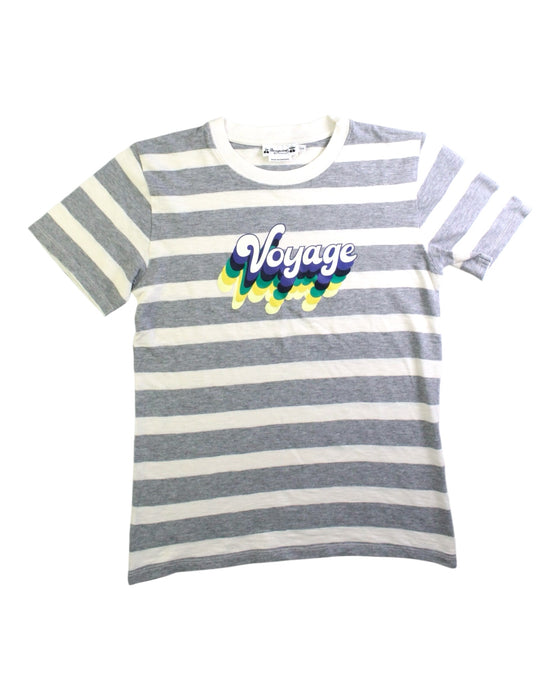 A Grey Short Sleeve T Shirts from Bonpoint in size 12Y for boy. (Front View)