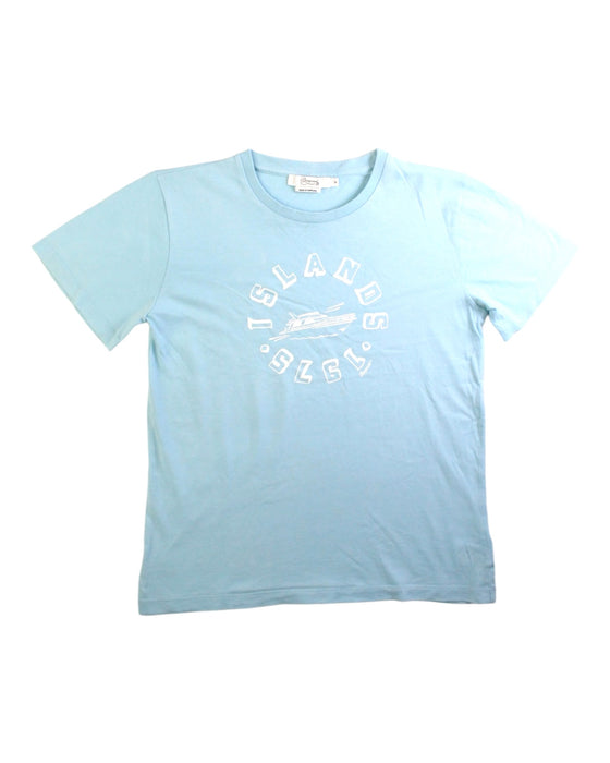 A Blue Short Sleeve T Shirts from Bonpoint in size 12Y for boy. (Front View)