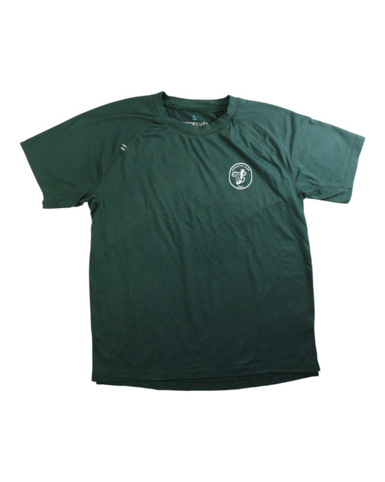 A Green Active Tops from Crewcuts in size 10Y for boy. (Front View)