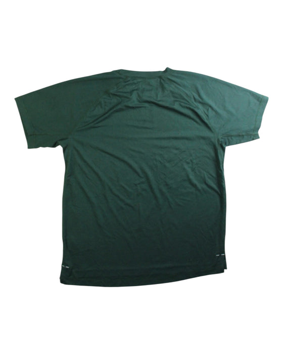 A Green Active Tops from Crewcuts in size 10Y for boy. (Back View)