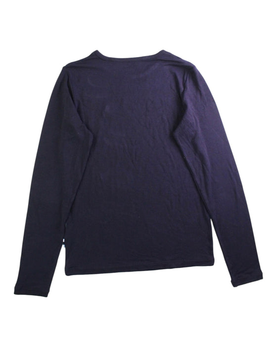 A Navy Long Sleeve T Shirts from Aigle in size 12Y for neutral. (Back View)