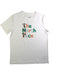 A White Short Sleeve T Shirts from The North Face in size 14Y for neutral. (Front View)