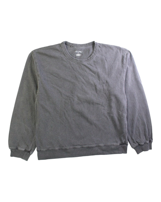 A Grey Crewneck Sweatshirts from American Vintage in size 11Y for neutral. (Front View)