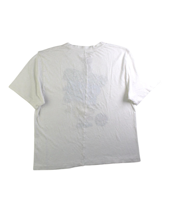 A White Short Sleeve T Shirts from American Vintage in size 13Y for boy. (Back View)