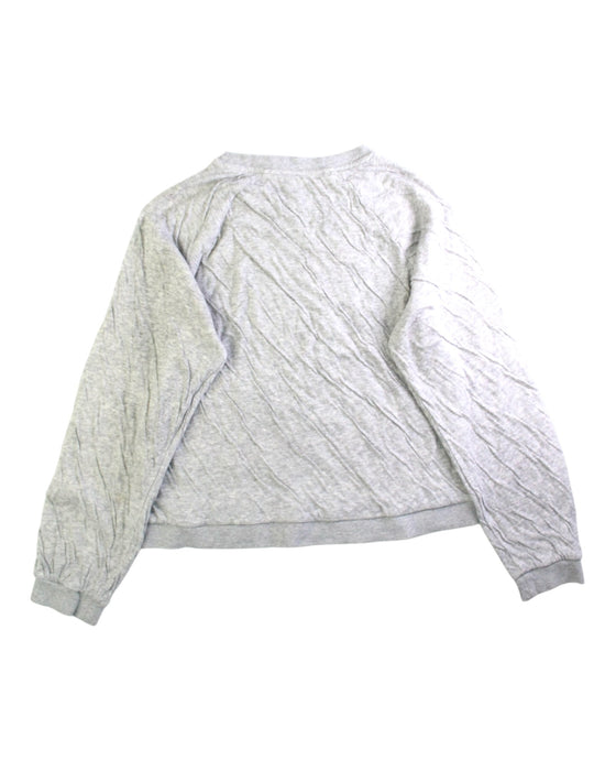 A Grey Crewneck Sweatshirts from American Vintage in size 13Y for neutral. (Back View)