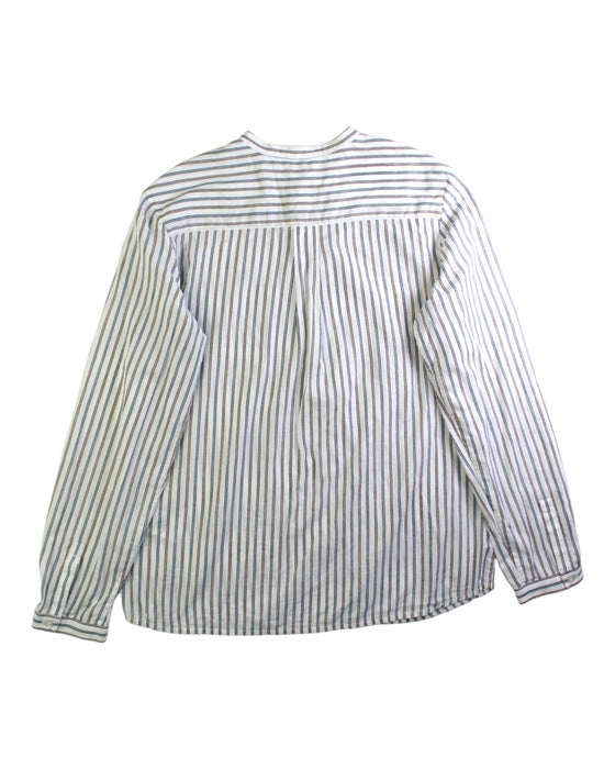 A White Long Sleeve Shirts from Bonpoint in size 12Y for boy. (Back View)