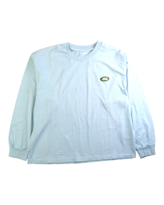A Blue Long Sleeve T Shirts from American Vintage in size 11Y for boy. (Front View)