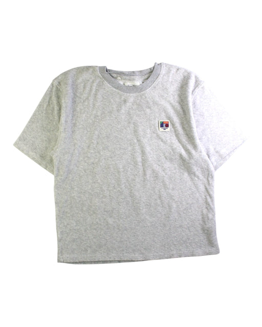 A Grey Short Sleeve T Shirts from American Vintage in size 13Y for boy. (Front View)