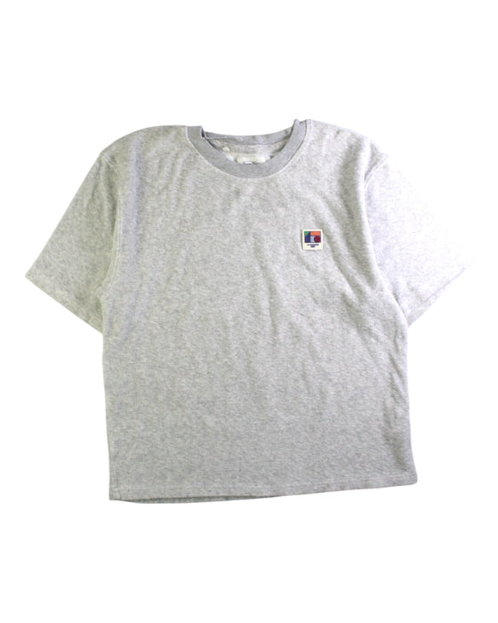 A Grey Short Sleeve T Shirts from American Vintage in size 13Y for boy. (Front View)