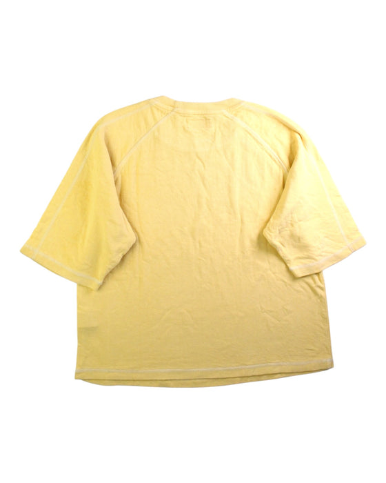 A Yellow Short Sleeve T Shirts from American Vintage in size 11Y for boy. (Back View)