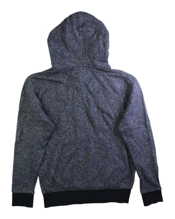 A Blue Hooded Sweatshirts from Bonpoint in size 12Y for boy. (Back View)